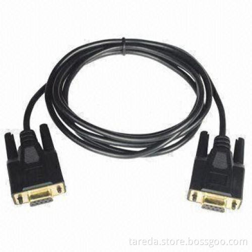 RS232 Cables, UL, CB and CE Certified, RoHS Directive-compliant